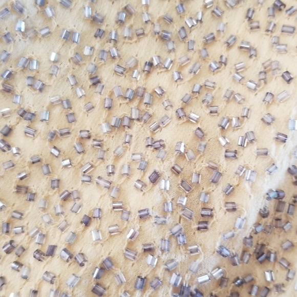 Haute Hippie beaded low back halter top - Picture 2 of 6